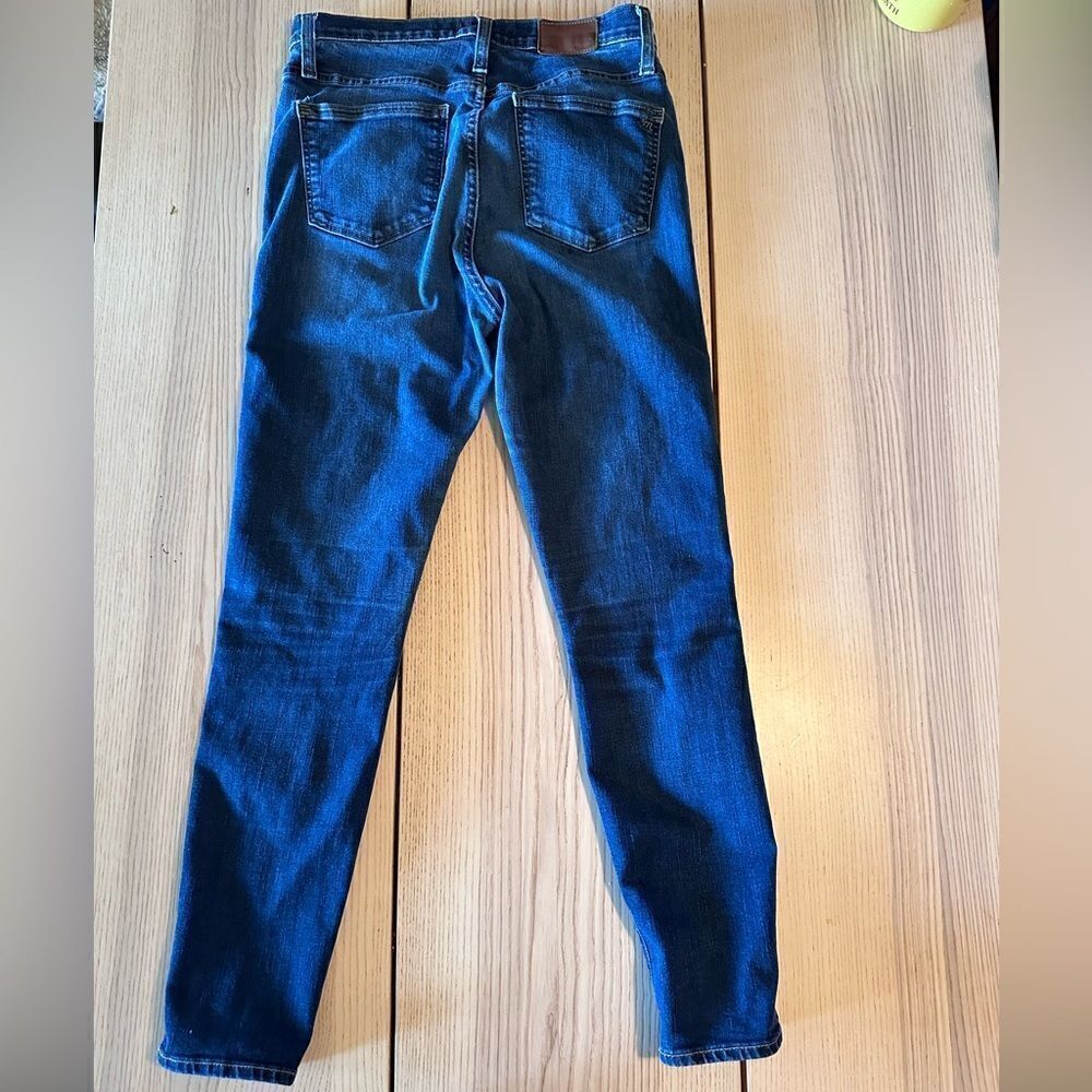 Madewell 10” High Rise Skinny Skinny in Smithley Wash- Size 29 - Picture 6 of 7